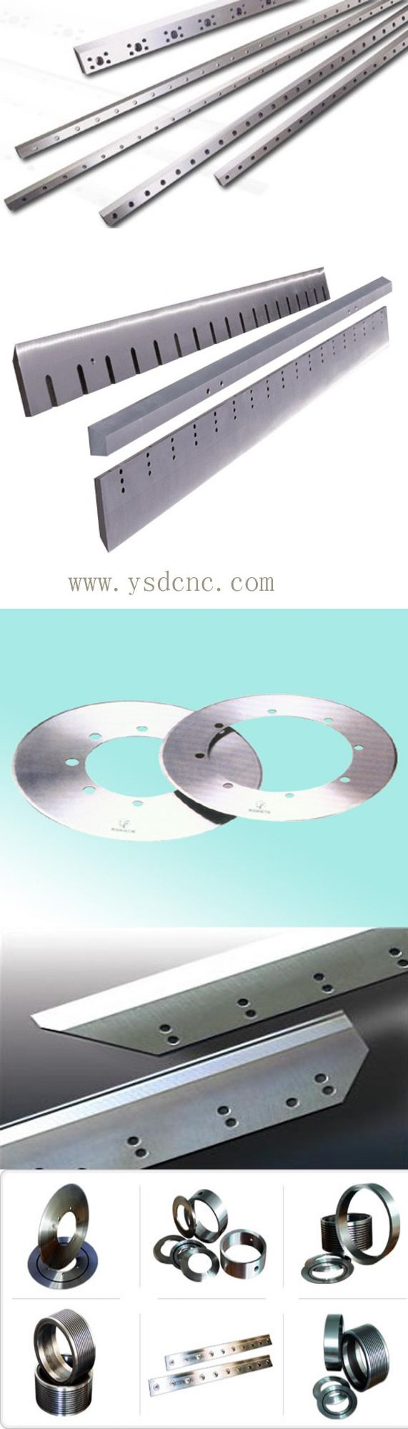 Stainless Steel Tooth Paper Industrial Machine Cutting Blade