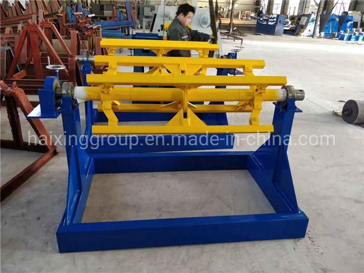 China Manual Steel Coil Decoiler