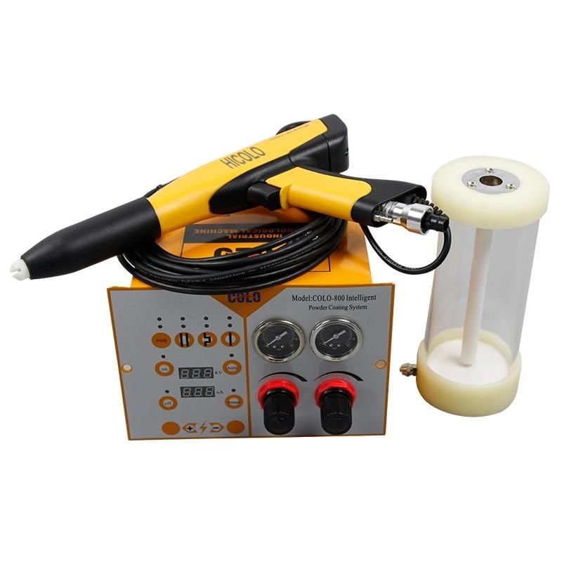 Electrostatic Powder Coat Spray Gun with Small Cup (Pistola de Pintura Electrostatica)
