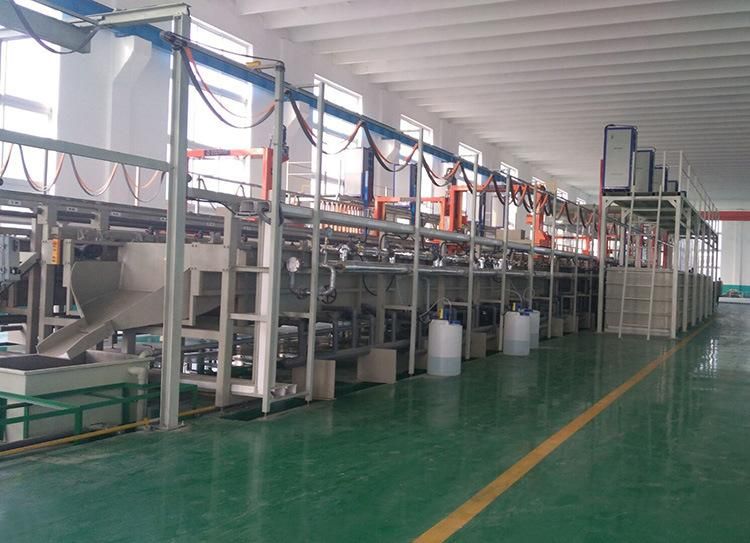 Manually Barrel Type Galvanizing Equipment Zinc Plating Machine with Waste Gas Treatment