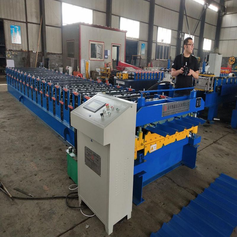 2019 Colombia Hot Sales Roofing Double Layer Cold Roll Forming Machine