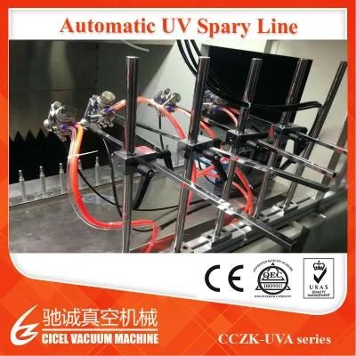 UV Vacuum Metalizing Spray Painting Line Vacuum Plant