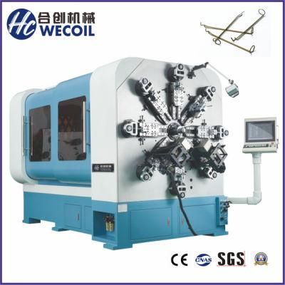 HCT-1260WZ 12-14axis camless spring rotation spring forming machine