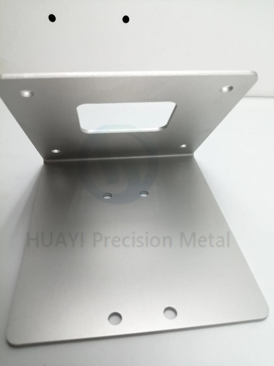 OEM CNC Mechanical Components Square Aluminum Plate Custom Engineering CNC Parts