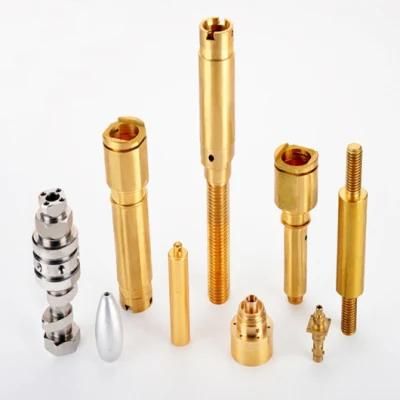Factory Made CNC Milled Auto Brass Parts with Polishing, CNC Machined Part Brass Precision Parts