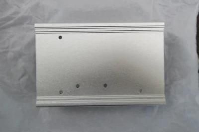 Custom CNC Machined Aluminum Extrusion Enclosure for Audio Equipment