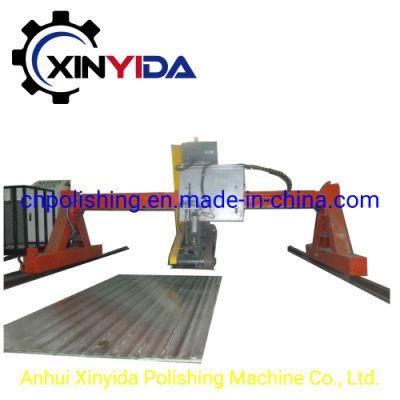Electrical PLC Controlled Metal Polishing Machine for Stainless Steel Plat to Achieve Mirror Effective