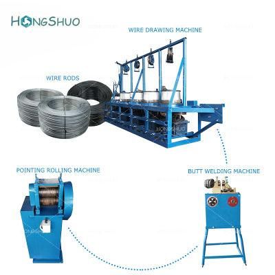 Multi Type Wire Drawing Machine Manufacturer in China/Steel Wire Drawing Machine Plant Unit