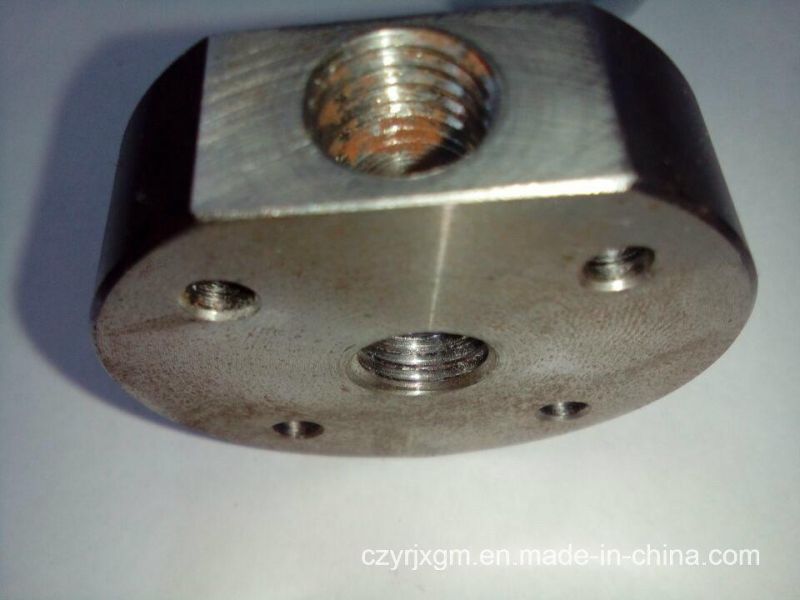 CNC Machining Steel Connecting Round Plate Spare Part