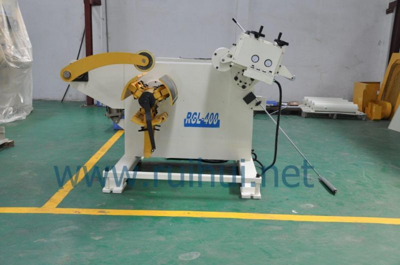 China Supplier 0.3-3.2mm Material Uncoiler with Straightener Make Strip Straightening