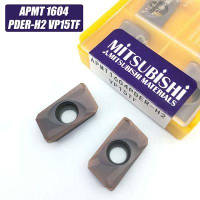 Carbide Milling Inserts Apmt 1604 for Semi-Finish of Steel, Stainless Steel and Cast Iron