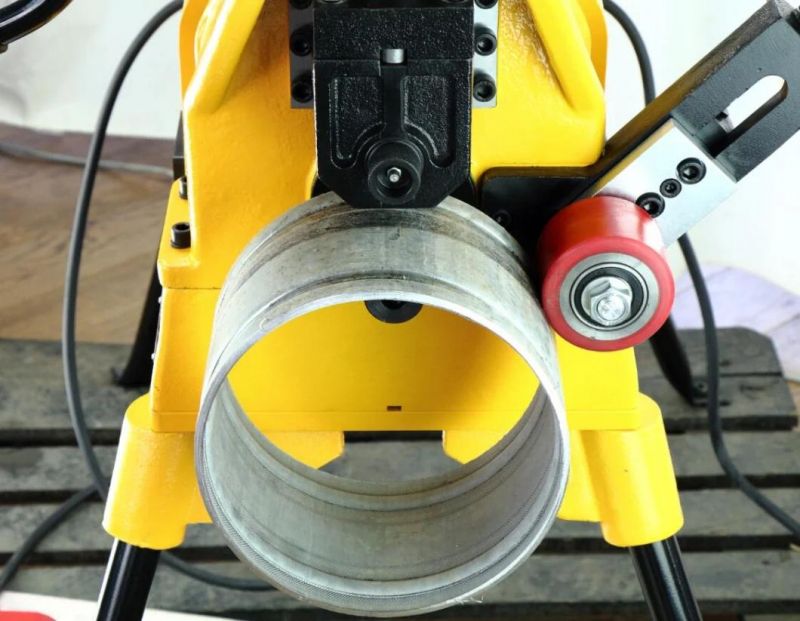 High Power Heavy Duty Hydraulic Roll Grooving Machine 1700W (YG12F) /Factory Direct Deal