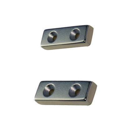 China Factory Custom N42 Neodymium Magnet with Countersunk Holes