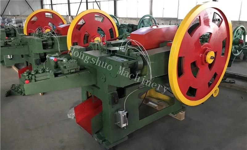 Full Automatic Iron Nail Making Plant/ Plunger Type Nail Production Line