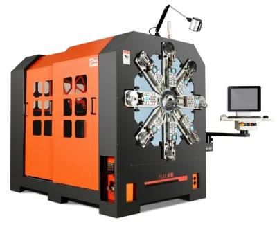 Ylsk-1280 CNC Camless 12 Axis Camless Spring Forming Machine Wire Diameter 3mm-8mm