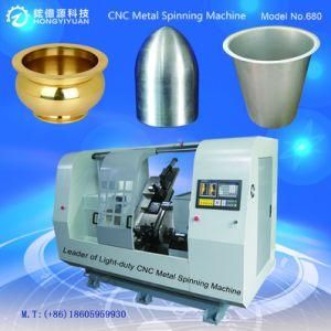 CNC Automatic Metal Spinning Machine for Wine Ice Bucket (680B-18)