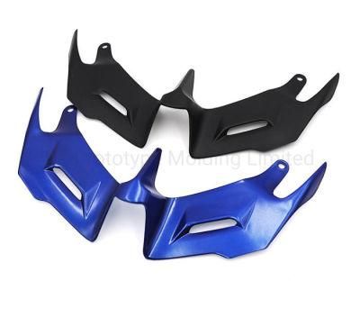 Motorcycle Shell, Front Fairing, Pneumatic Wing Plastic Parts Machinery Part