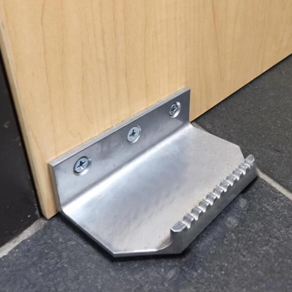 Stainless Steel Hands Free Foot Pull Door Opener No Touch