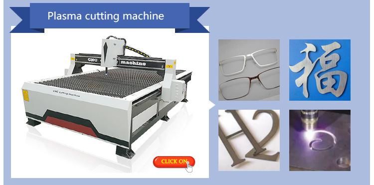 2040 Low Cost CNC Plasma Steel Plate Cutting Machine for Cutting Stainless, Carbon Steel, Aluminum