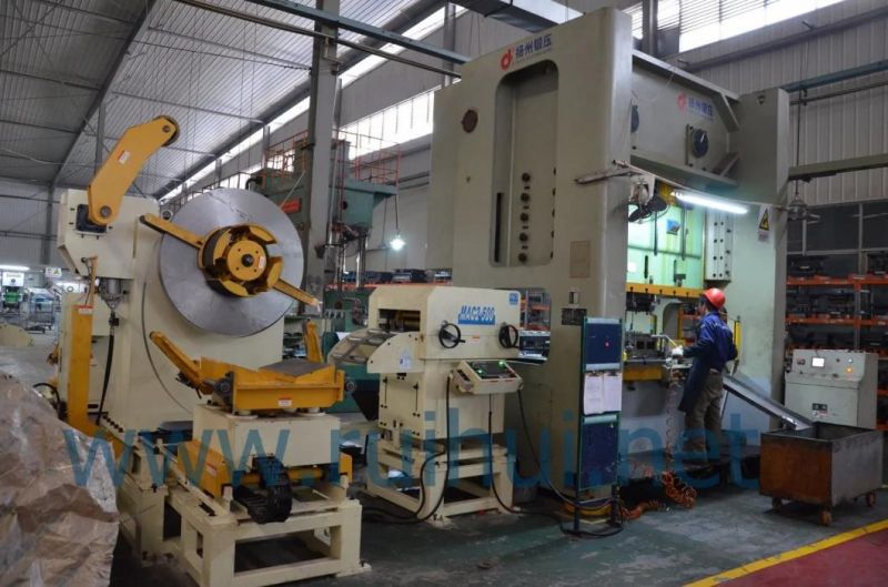 Hydraulic Cold Roll Steel Forming Machine 3 in 1 Nc Servo Feeder (MAC2-500)