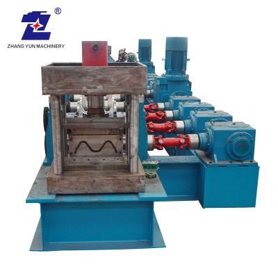 Two Wave Steel Highway Guardrail Roll Forming Making Machine for Road Protection