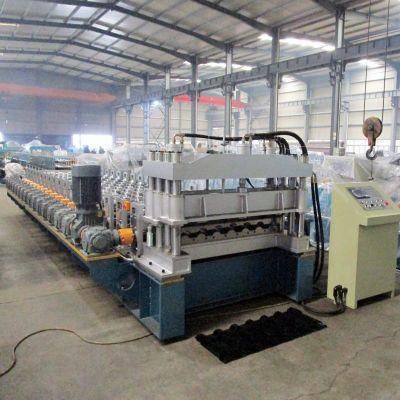 Roofing Galvanized Steel Sheet Tile Making Machine Color Steel Roll Forming Machine Made in China