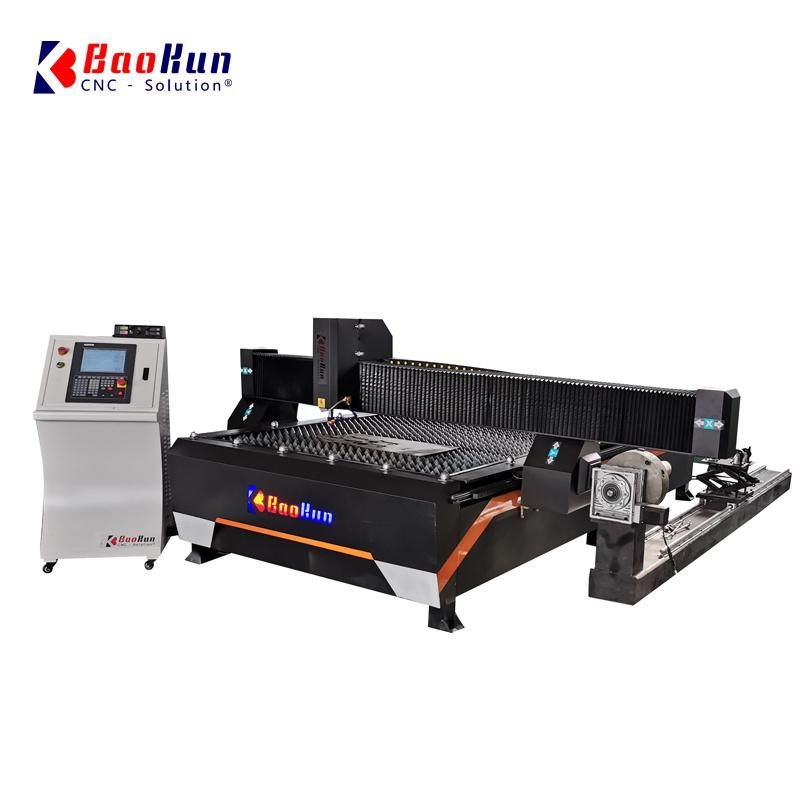 CNC Plasma Aluminum Copper Tube Steel Rail Cutting Machine