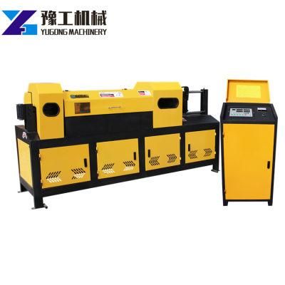 Ribbed Round Rebar Steel Bar Straightener and Cutter Manufacturer Steel Wire Straightening and Cutting Machine