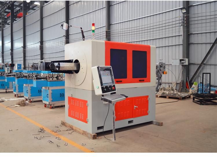High Speed CNC 5 Axis 3D Steel Wire Bending Machine