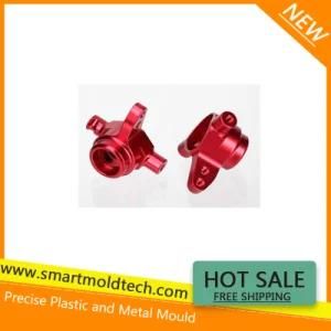 CNC Turning for Red Anodized Aluminum Part
