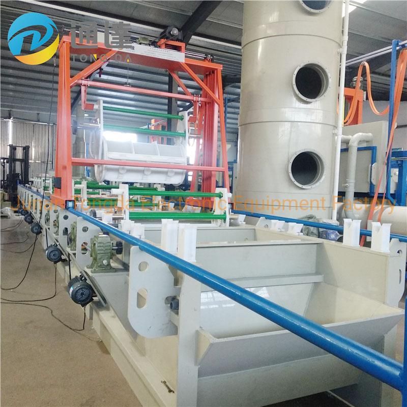 Zinc Plating Plant Metal Processing Plant Barrel Plating Line