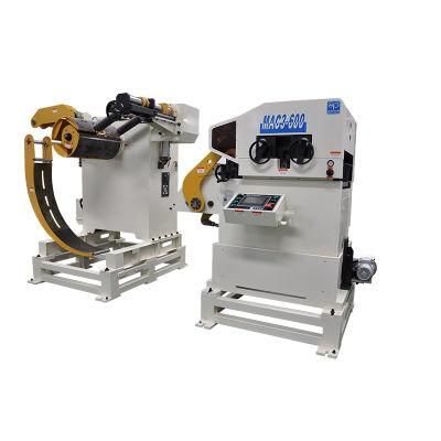 Ruihui Machinery 3 in 1 Mac-600 Electric Servo Feeder for Metal Sheet Process Leveler