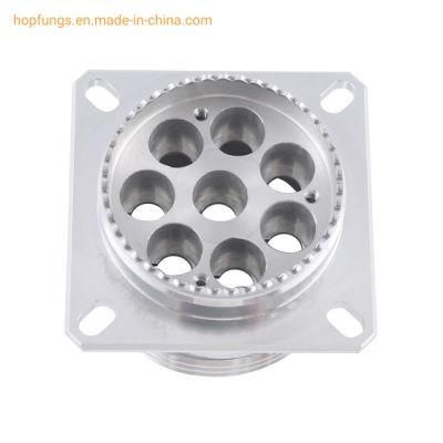 Industrial Connector Housing CNC Turn Mill 5 Axis Machining Impeller Machining Aluminium Parts