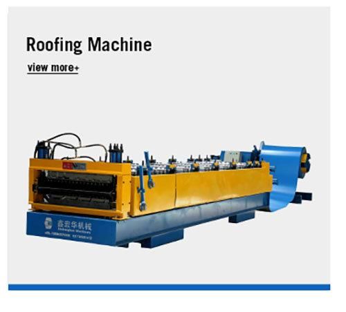 Flattening Roofing Sheet Roll Forming Cutting Machine