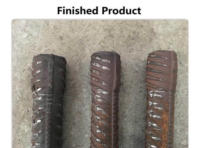 16-40mm Hydraulic Double Cylinder Rebar End Upset Forging Machine