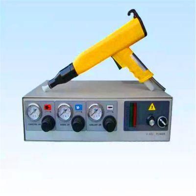 China New Steel Automatic Electrostatic Powder Coating Spray Painting Gun for Doors