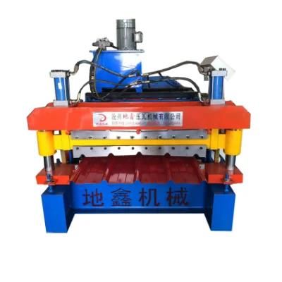 Construction Materials Double Deck Roof Tile Making Machinery