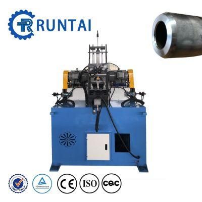 End Deburring Stainless Steel Hydraulic Double Head Pipe Chamfering Machine