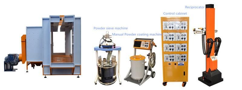 Automatic Powder Paint Booth with Filter Recovery