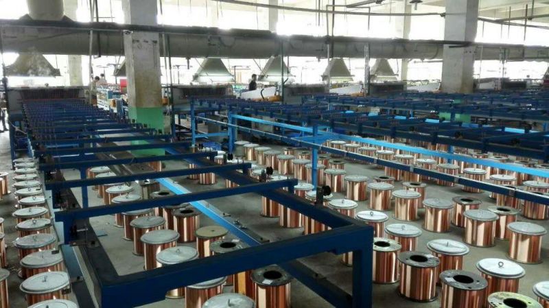 Electrical Copper CCA Alloy Wire Annealing Tinning Winding Extrusion Machine