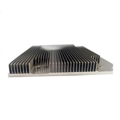 Manufacturer of Skived Fin Heat Sink for Power and Inverter and Svg and Charging Pile and Welding Equipment and Apf