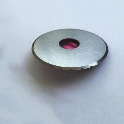 Titanium Plating Tungsten Steel Cutting Round Blade Knife