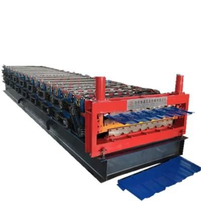 Steel Galvanized Hydraulic Glazed Tile Roll Forming Machine