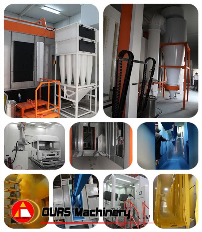 ISO Electrostatic Powder Coating Machine for Forklift