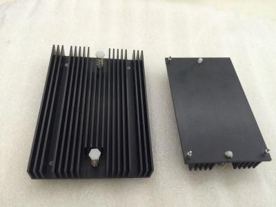 Small Extrusion Aluminum Heat Sinks with Nylon Push Pin for Electronic Products