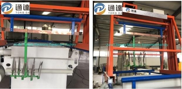 Customized Metal Chrome Plating Machine Plating Production Line Electroplating Anodizing Machine for Pot