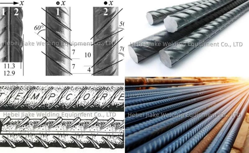 Automatic Ribs Rebar Cold Rolled Deformed Steel Bar Making Machine