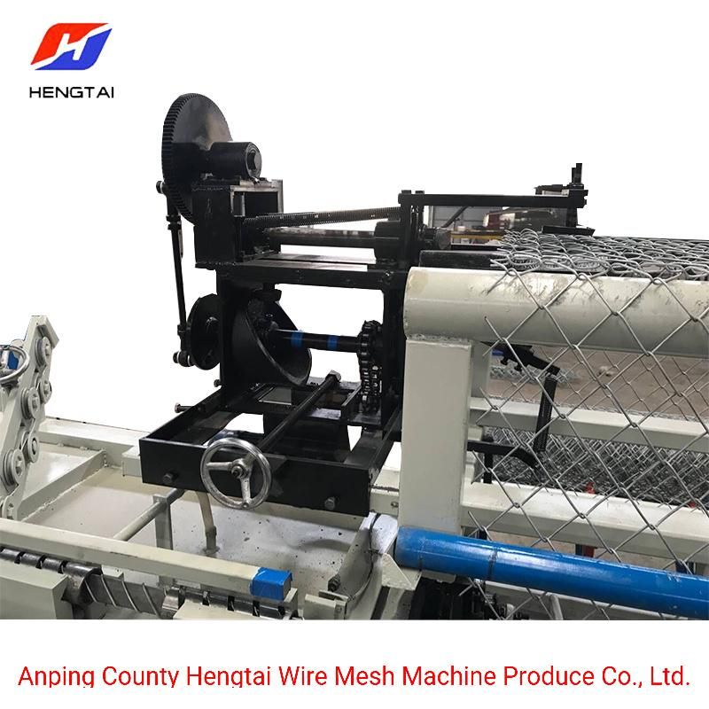Full Automatic Chain Link Fence Diamond Mesh Making Machine