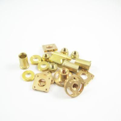 Machining Aerospace Aircraft Parts Brass Bronze CNC Machining Parts OEM CNC Lathing Part