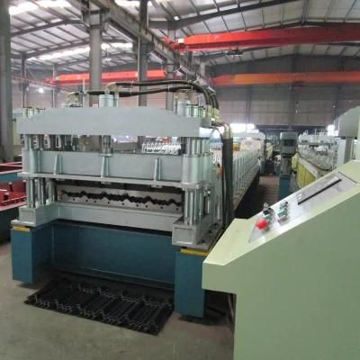 Ce Approved Cheap Price Aluminum Building Material Glazed Step Tile Forming Machine